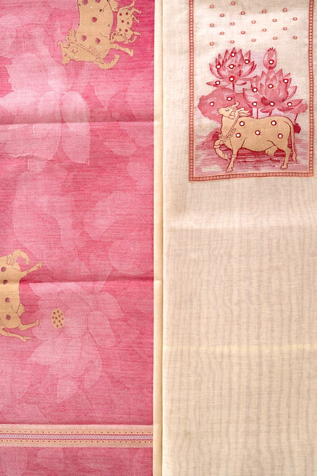 Red Beige-3 Piece Suit Set