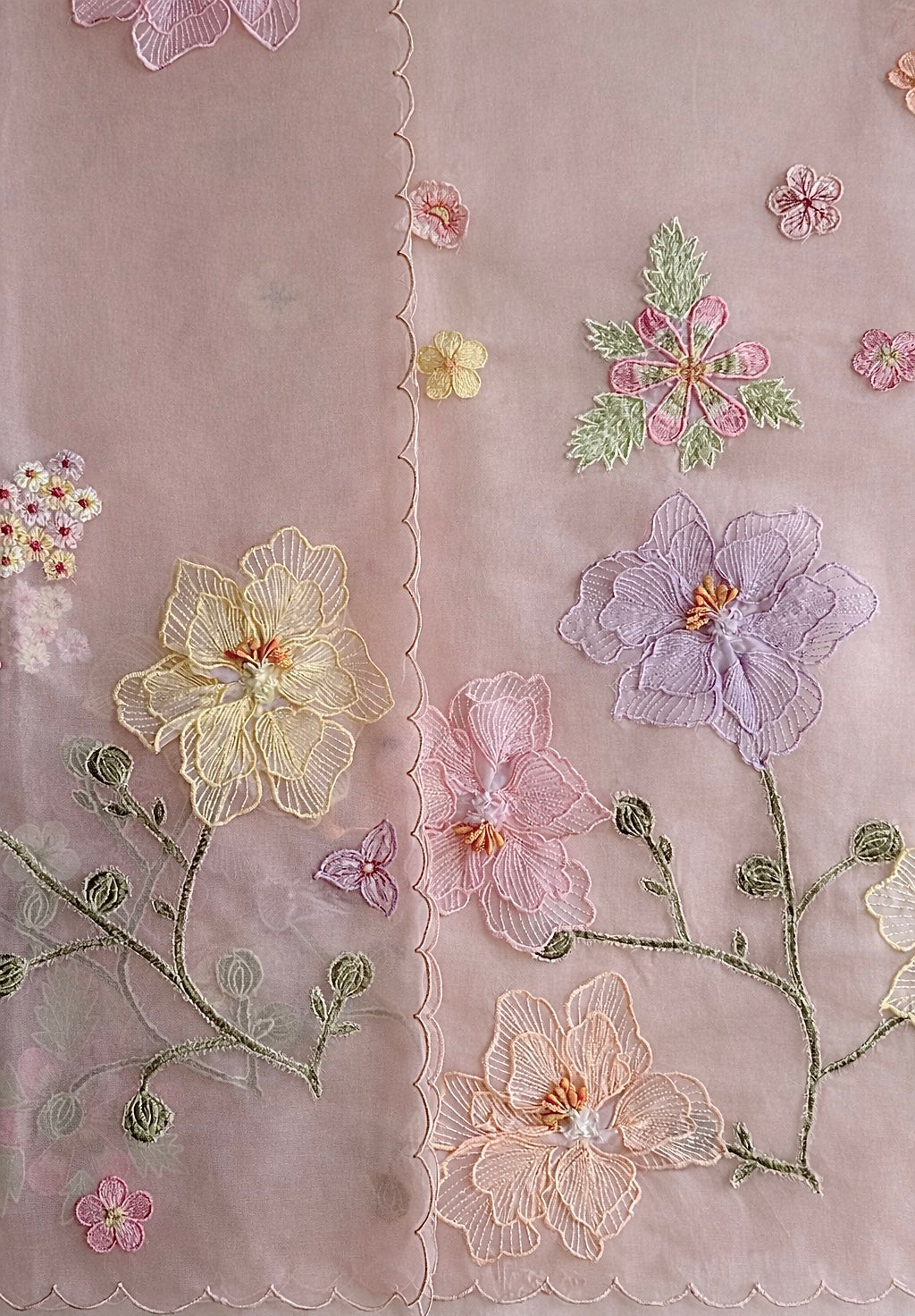 Beige Pastel-3 Piece Suit Set