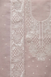 Beige White-3 Piece Suit Set