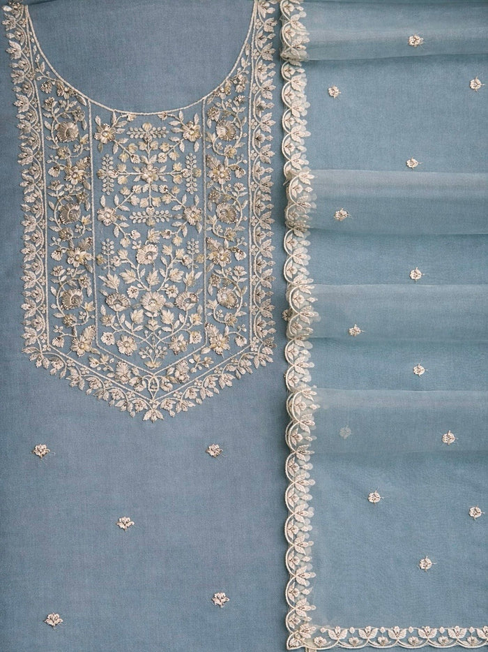 Powder Blue- 3 Piece Suit Set