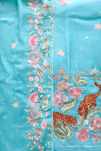 Aqua Blue-3 Piece Suit Set