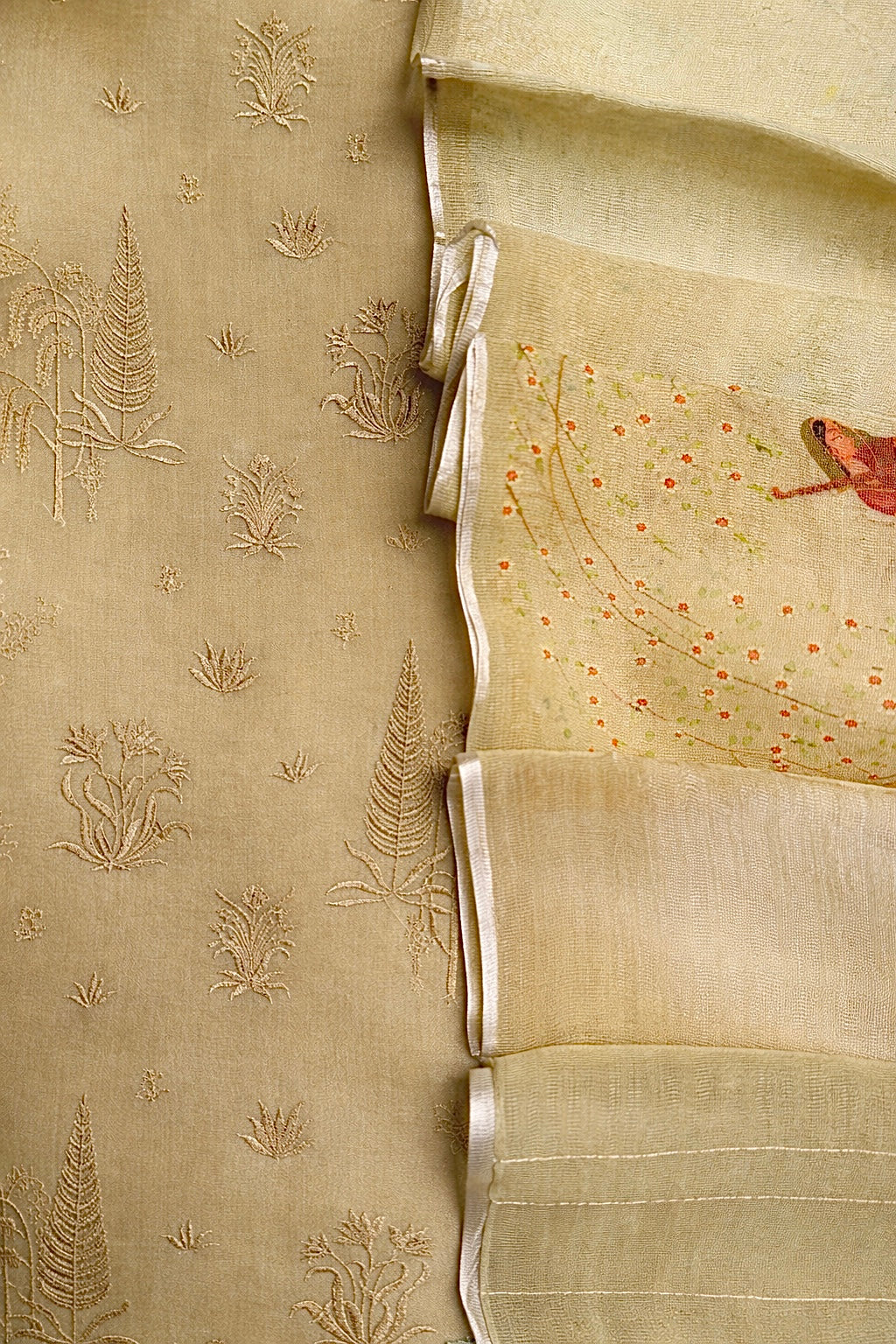 Olive-3 Piece Suit Set