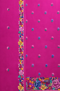 Pink Cross Stitch- 3 Piece Suit Set