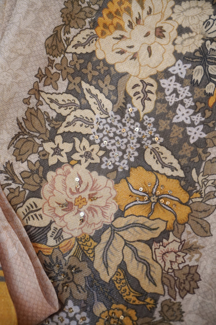 Yellow Gold-3 Piece Suit Set