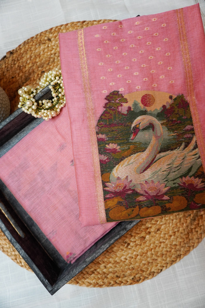 Pink Swan-3 Piece Suit Set