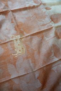 Orange Beige-3 Piece Suit Set