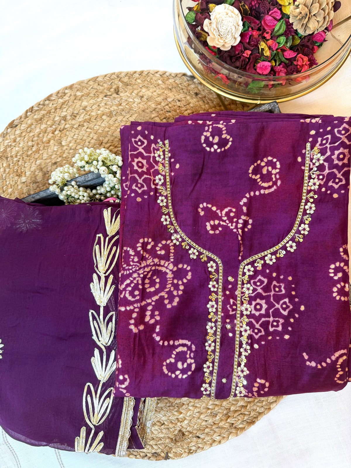 Jamun Zahra-3 Piece Suit Set