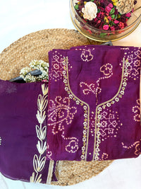 Jamun Zahra-3 Piece Suit Set