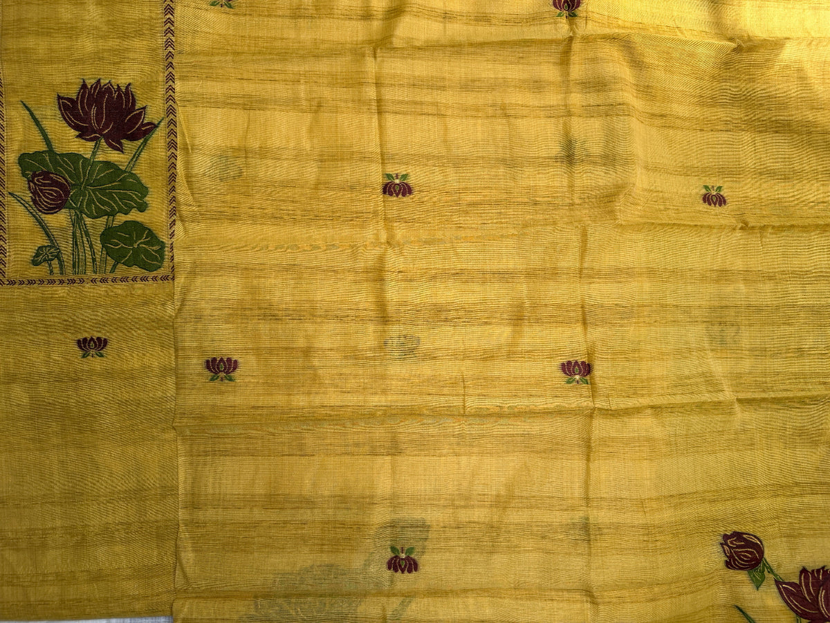 Yellow Lotus-3 Piece Suit Set