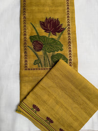 Yellow Lotus-3 Piece Suit Set