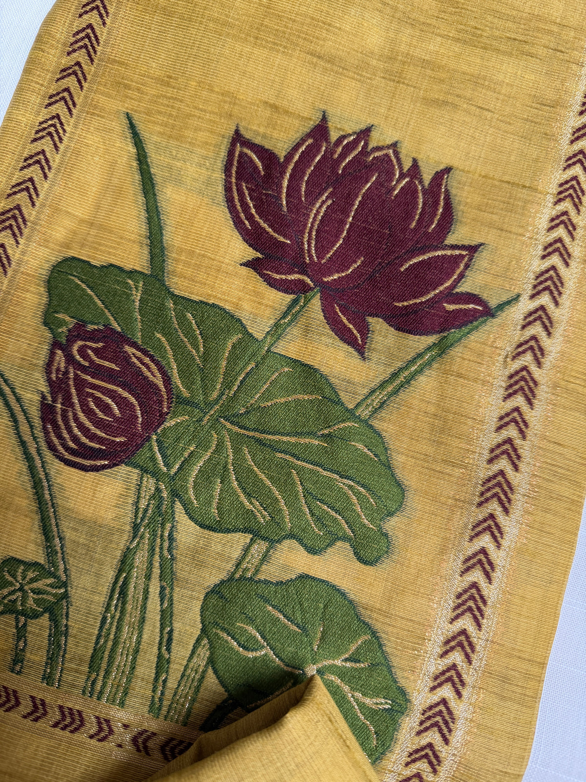 Yellow Lotus-3 Piece Suit Set