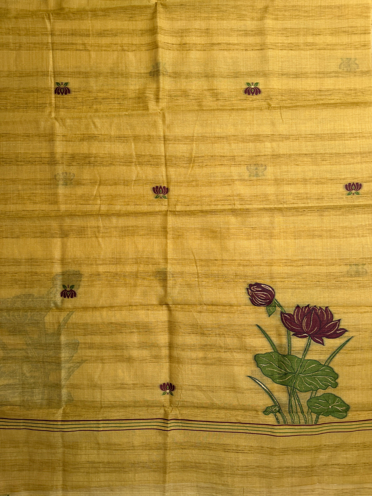 Yellow Lotus-3 Piece Suit Set