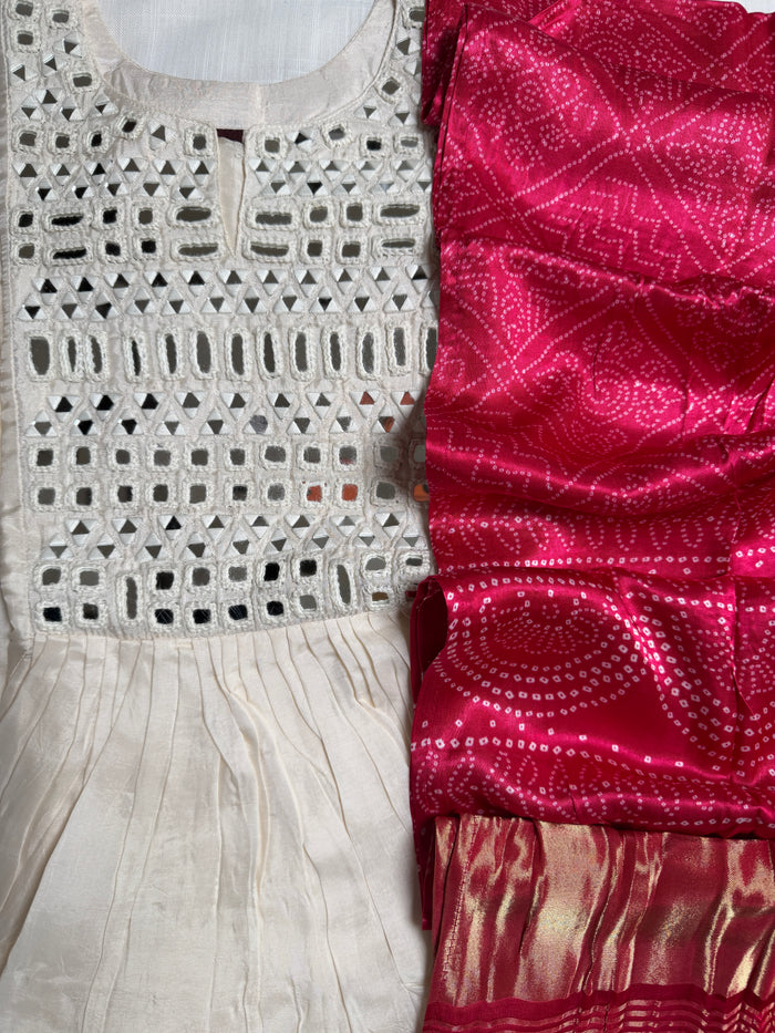 White Mirror-3 Piece Suit Set