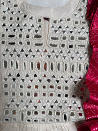 White Mirror-3 Piece Suit Set