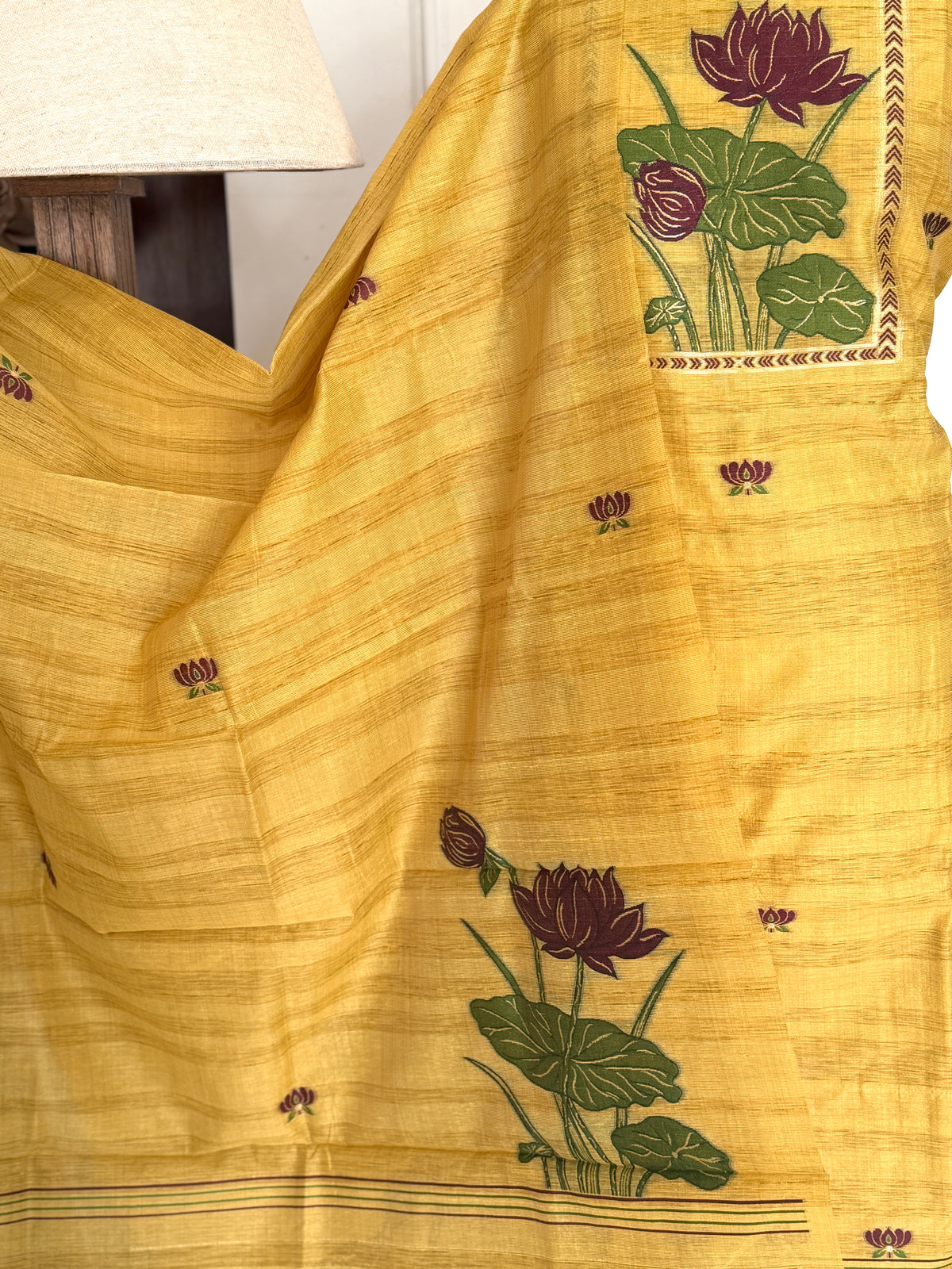 Yellow Lotus-3 Piece Suit Set