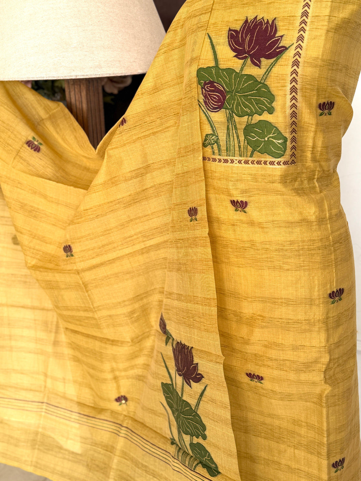 Yellow Lotus-3 Piece Suit Set