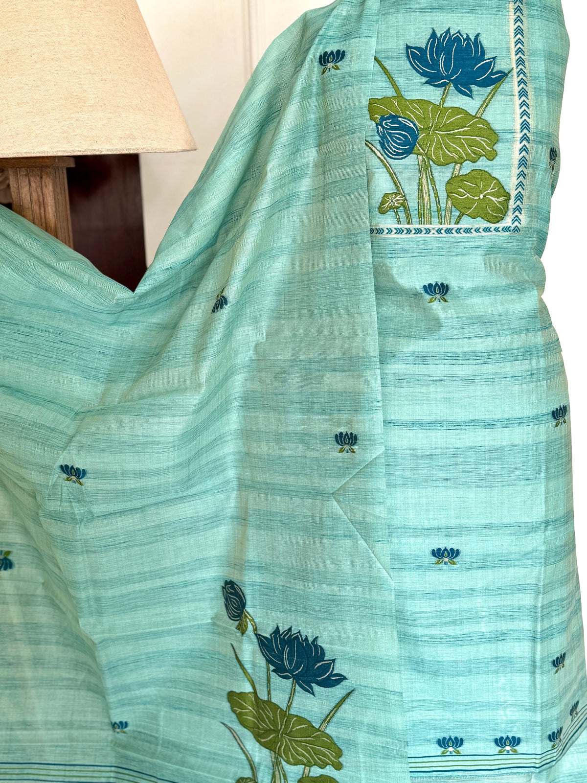 Green Lotus-3 Piece Suit Set