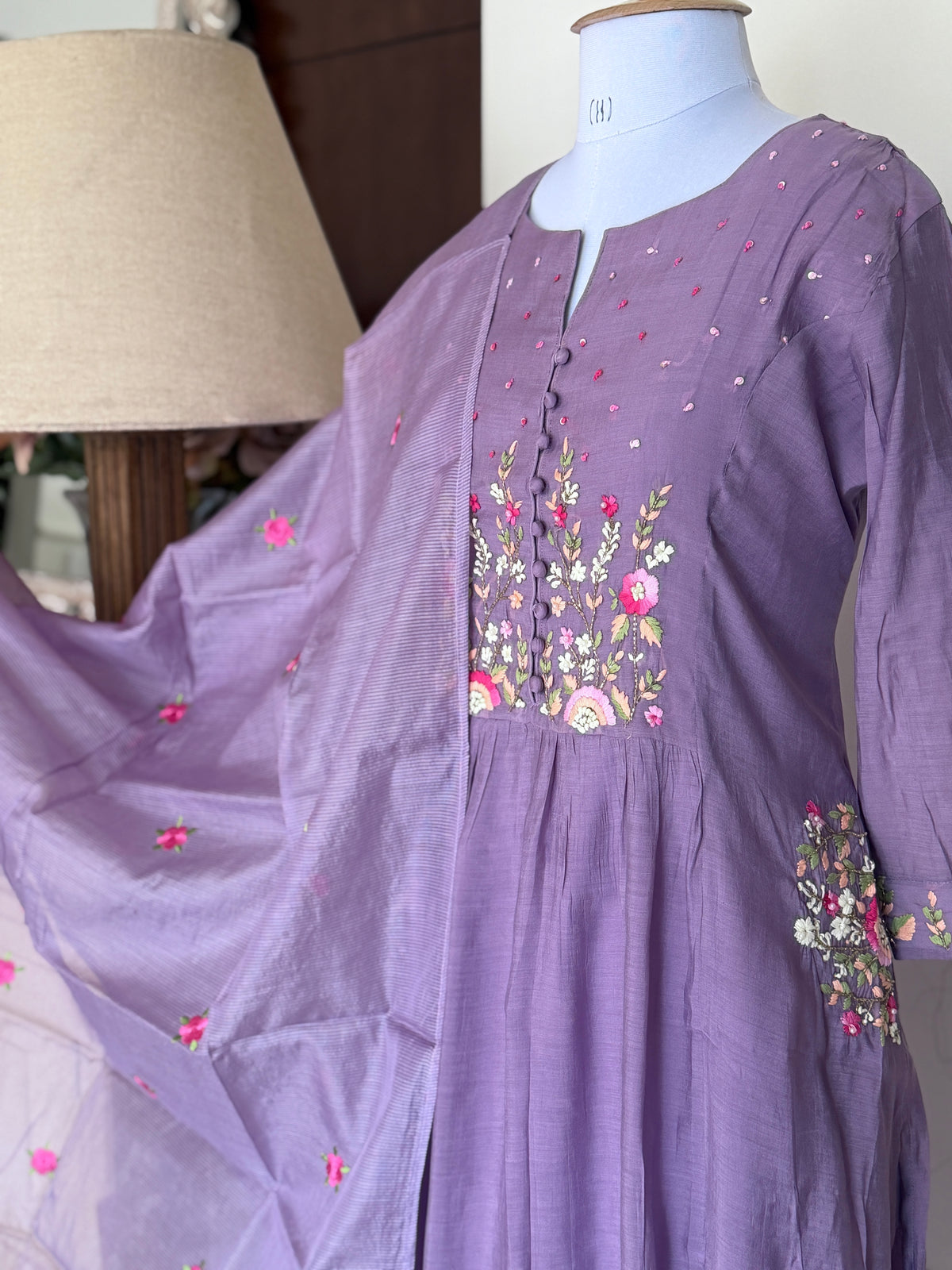 Purple Peony-3 Piece Suit Set