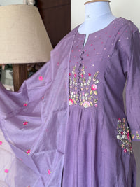 Purple Peony-3 Piece Suit Set