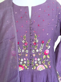 Purple Peony-3 Piece Suit Set