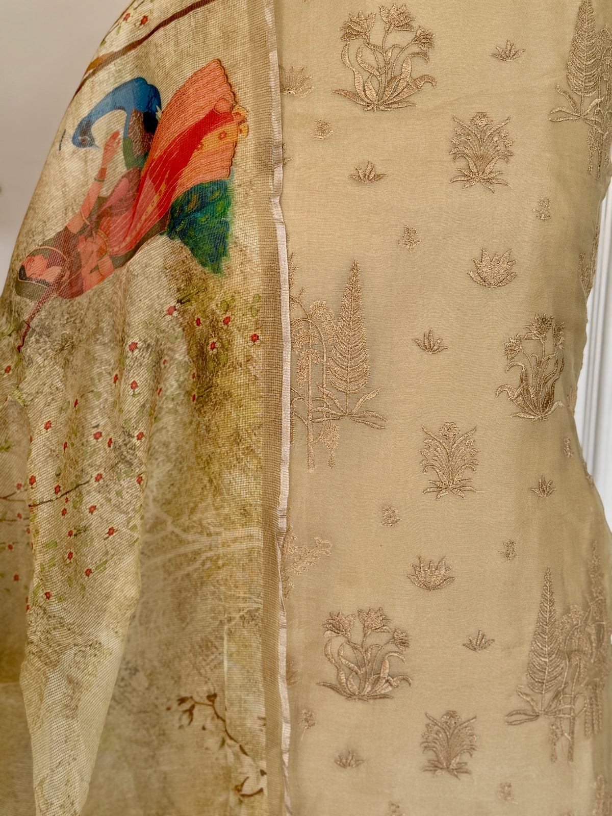 Olive-3 Piece Suit Set