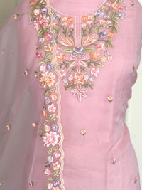 Pink Floral-3 Piece Suit Set