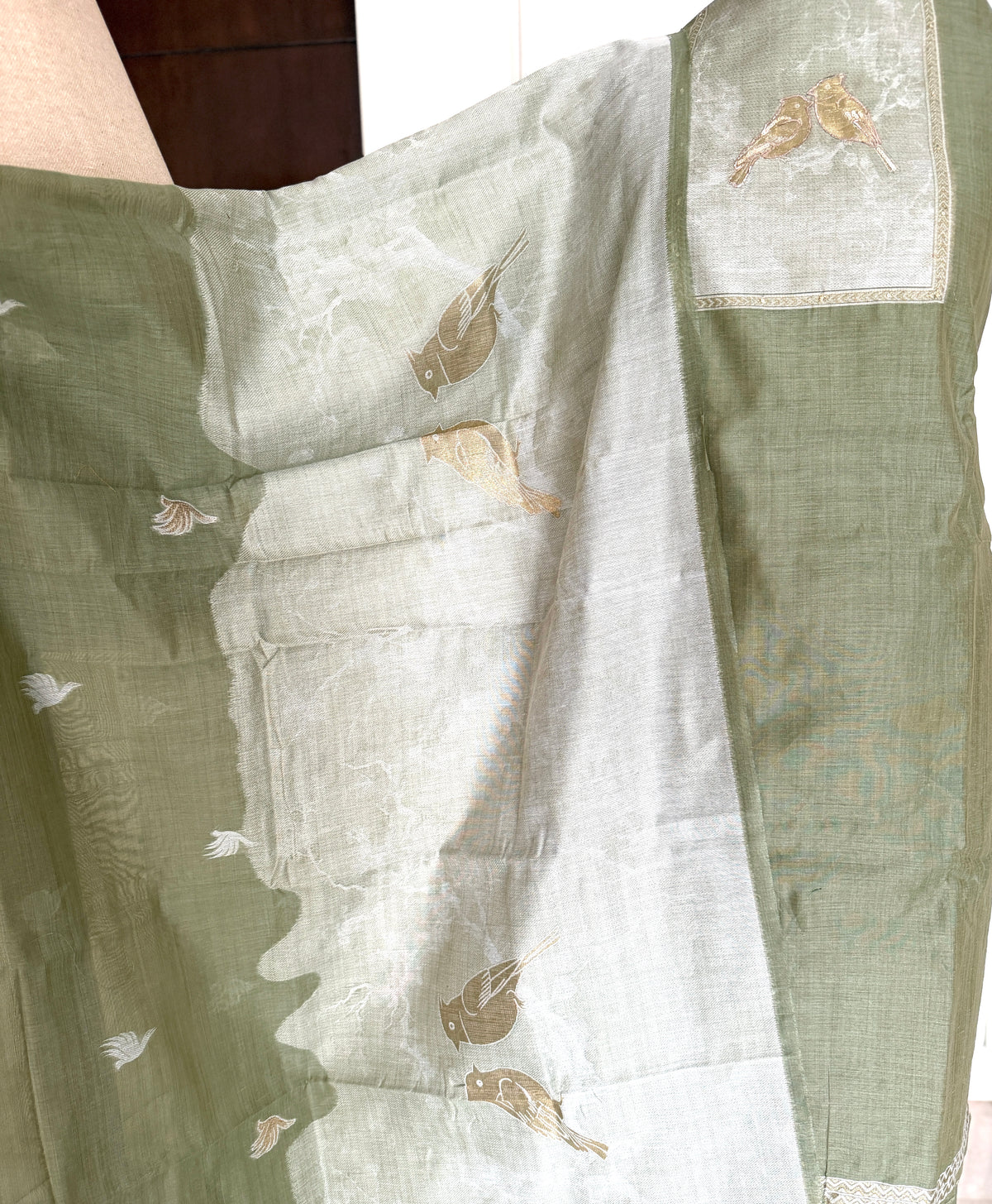 Green Bird-3 Piece Suit Set