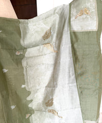 Green Bird-3 Piece Suit Set