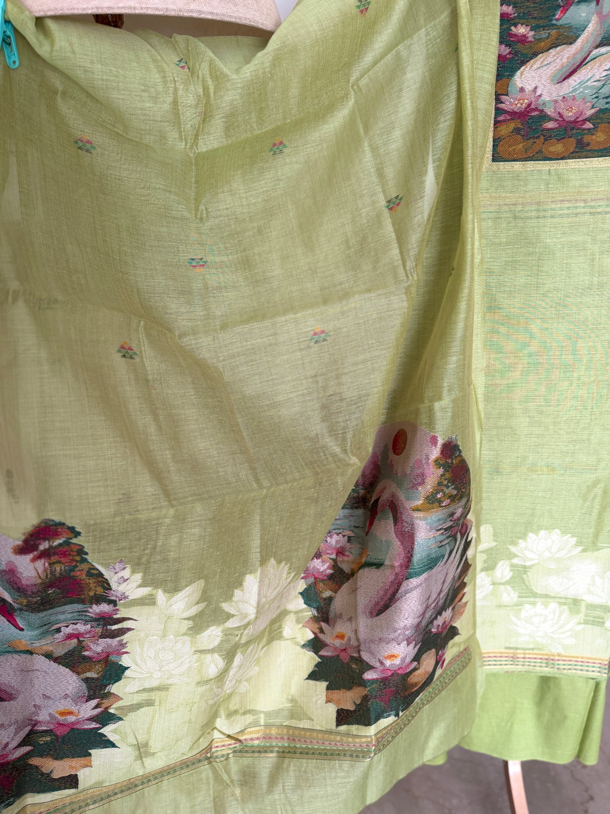 Green Swan-3 Piece Suit Set