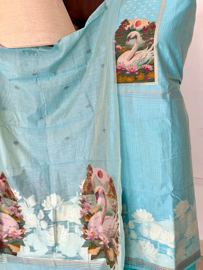 Blue Swan-3 Piece Suit Set