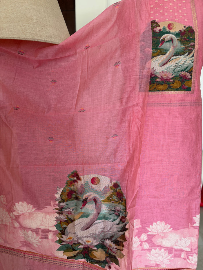 Pink Swan-3 Piece Suit Set