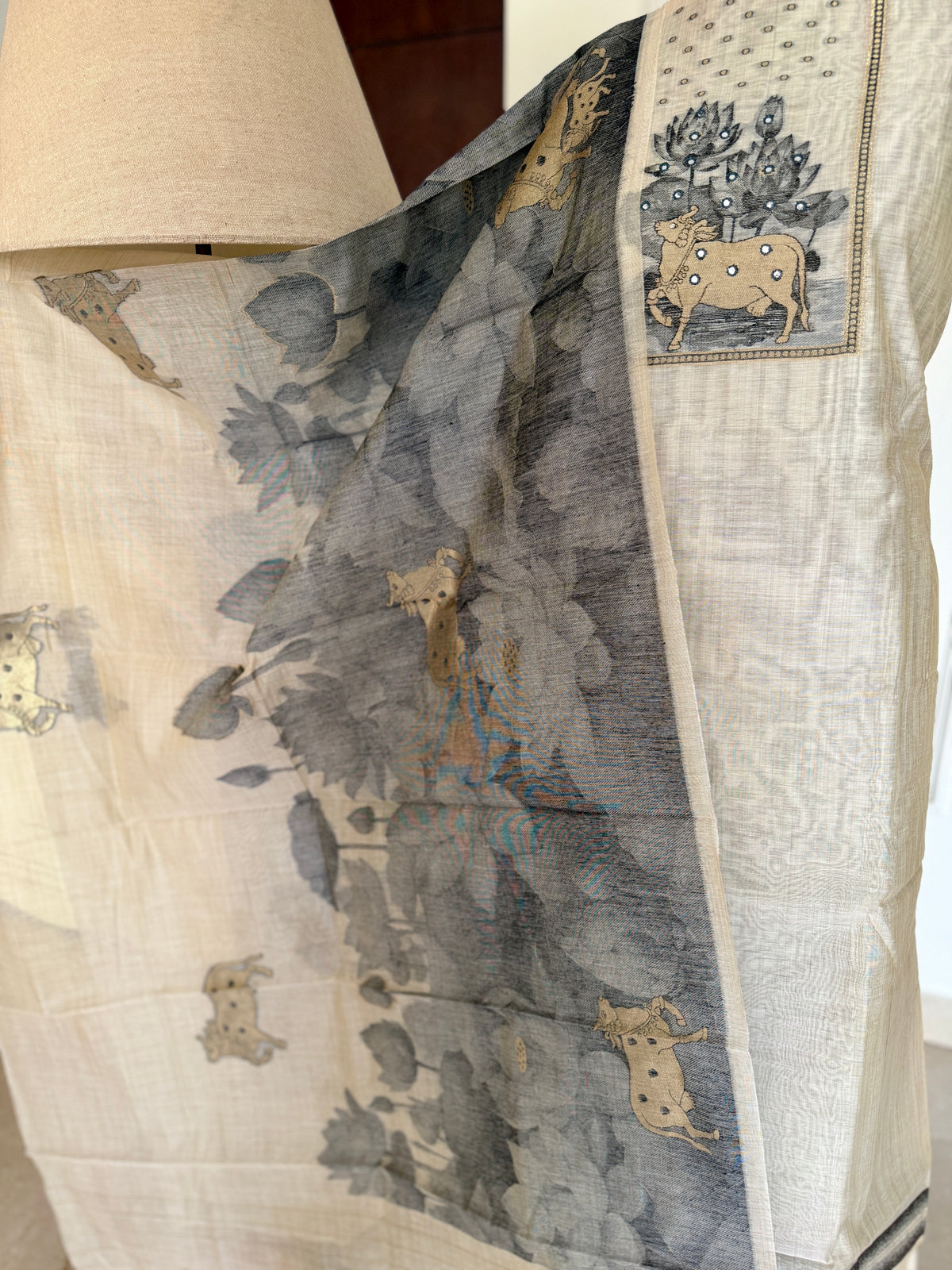 Black Beige-3 Piece Suit Set