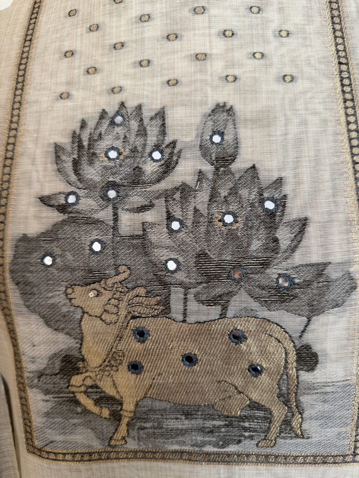 Black Beige-3 Piece Suit Set