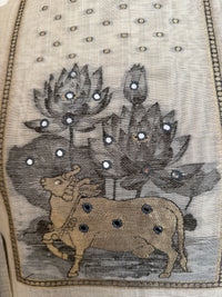 Black Beige-3 Piece Suit Set