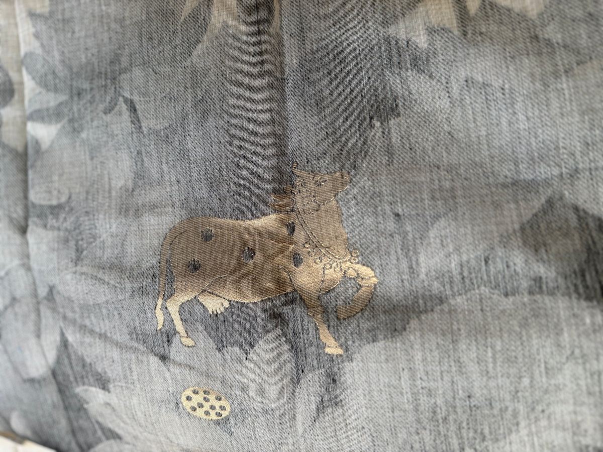 Black Beige-3 Piece Suit Set