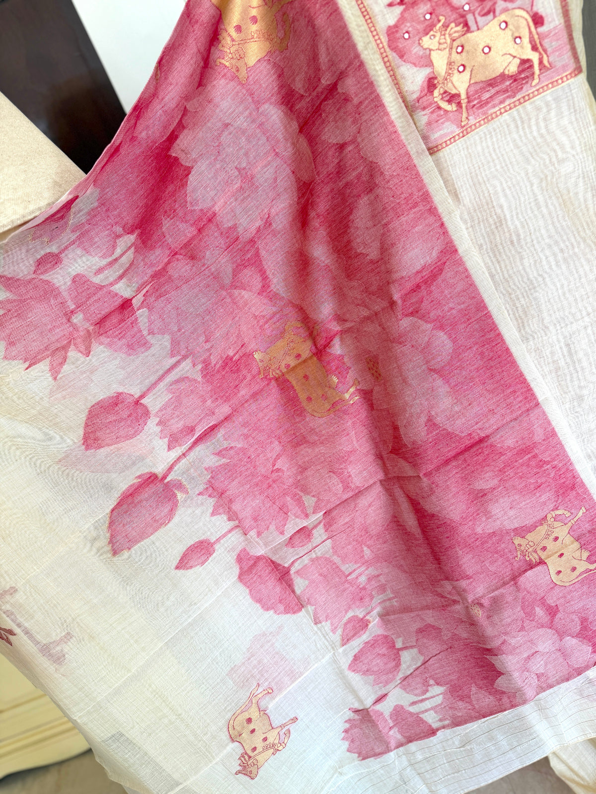 Red Beige-3 Piece Suit Set