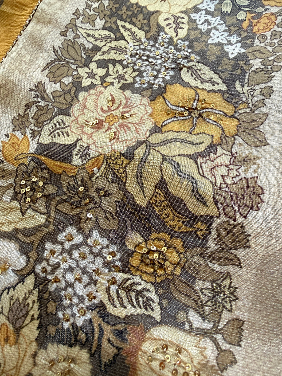 Yellow Gold-3 Piece Suit Set