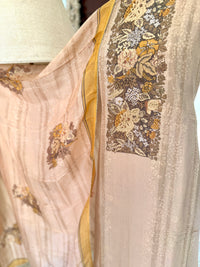 Yellow Gold-3 Piece Suit Set