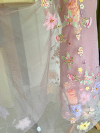 Pinkish Mauve Pastel-3 Piece Suit Set