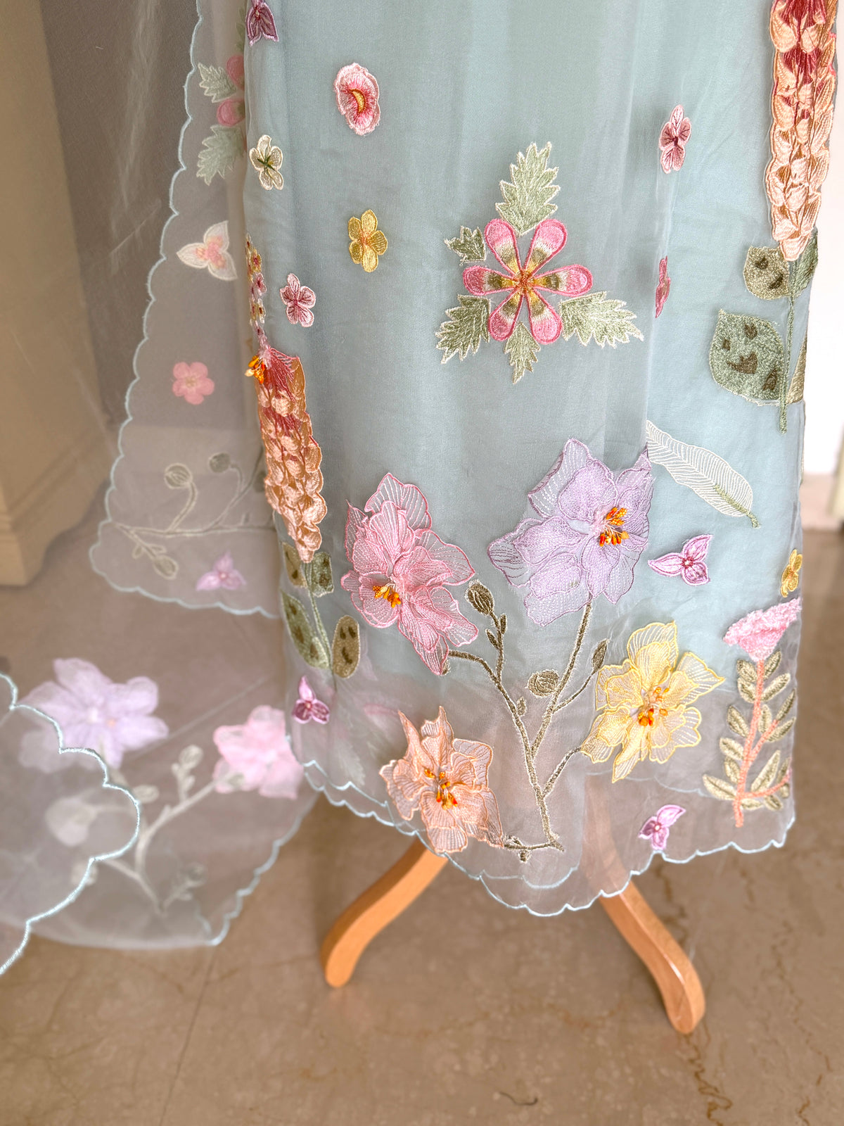 SeaGreen Pastel-3 Piece Suit Set