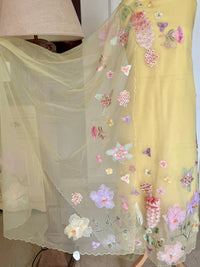 Yellow Pastel-3 Piece Suit Set