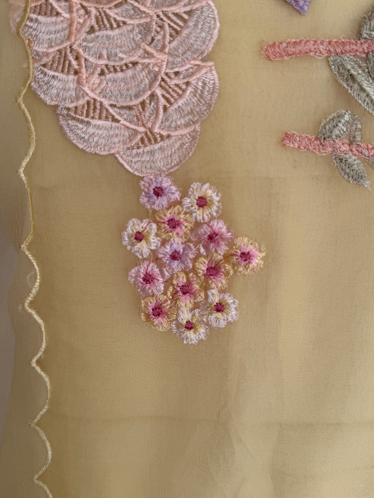 Yellow Pastel-3 Piece Suit Set