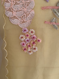 Yellow Pastel-3 Piece Suit Set