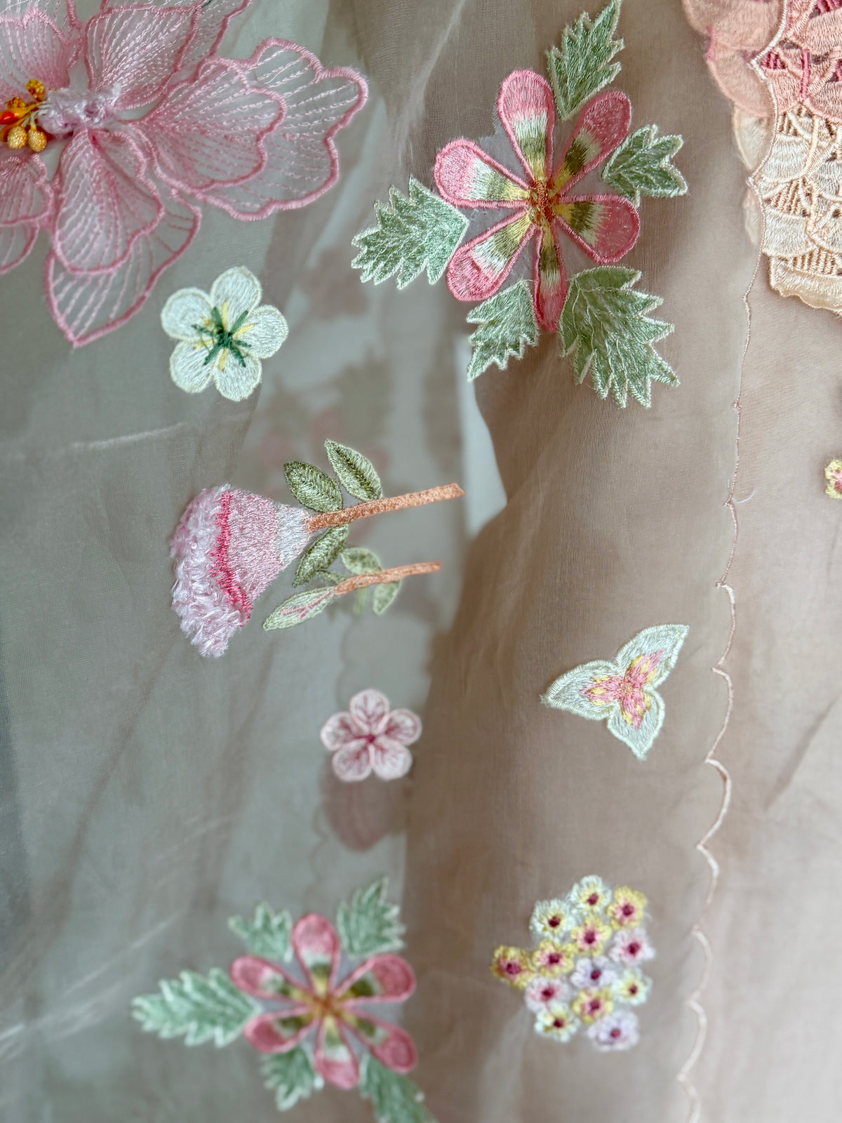 Beige Pastel-3 Piece Suit Set