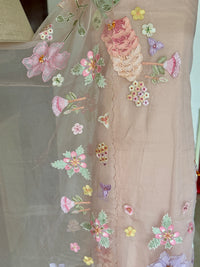 Beige Pastel-3 Piece Suit Set