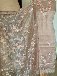 Ivory Blossom-3 Piece Suit Set