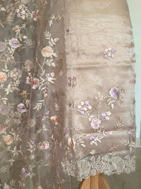 Ivory Blossom-3 Piece Suit Set