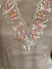 Ivory Blossom-3 Piece Suit Set