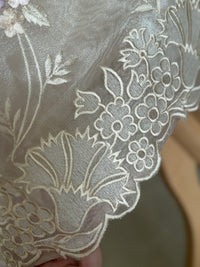 Ivory Blossom-3 Piece Suit Set