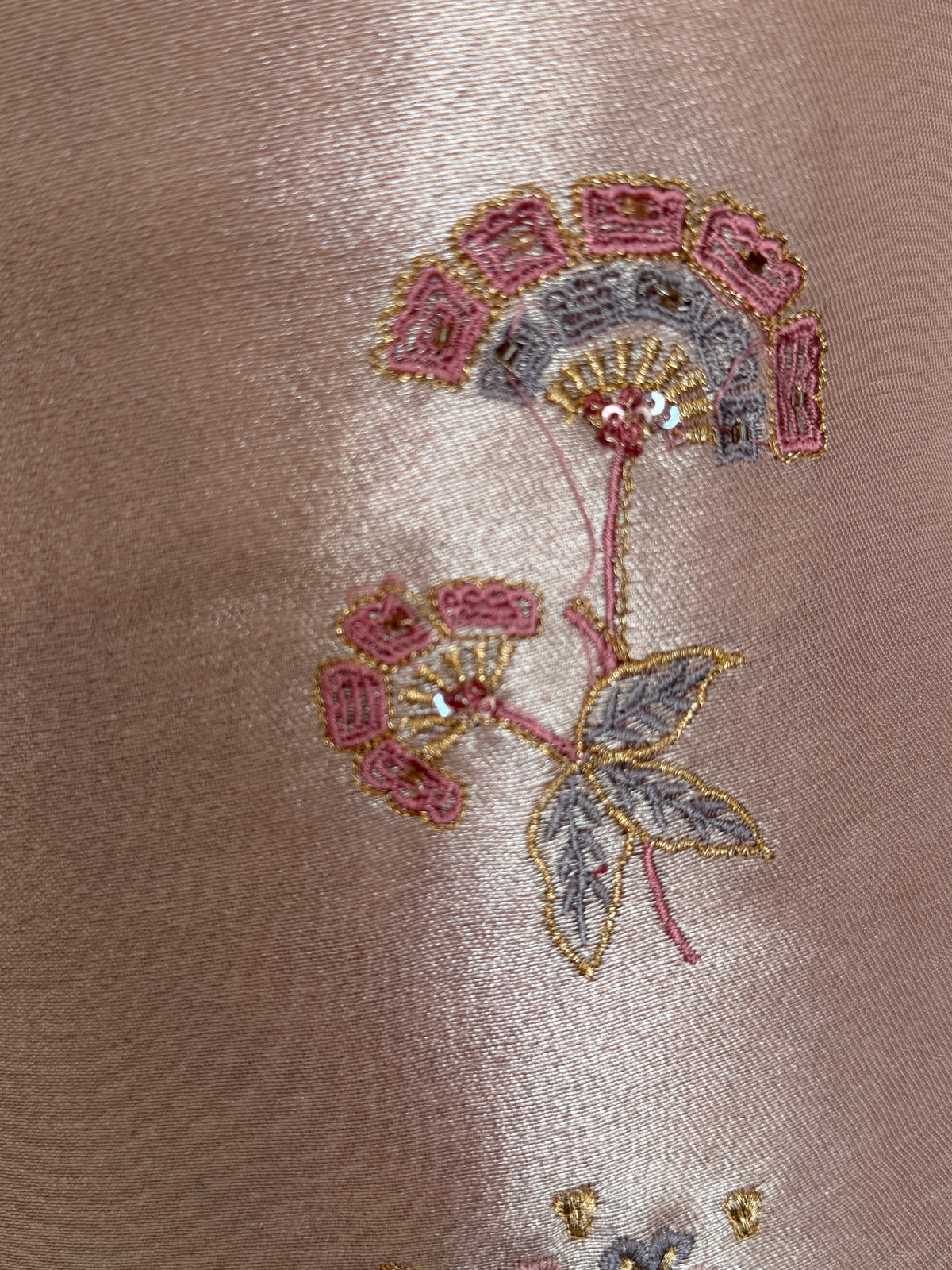 Peach Rose-3 Piece Suit Set